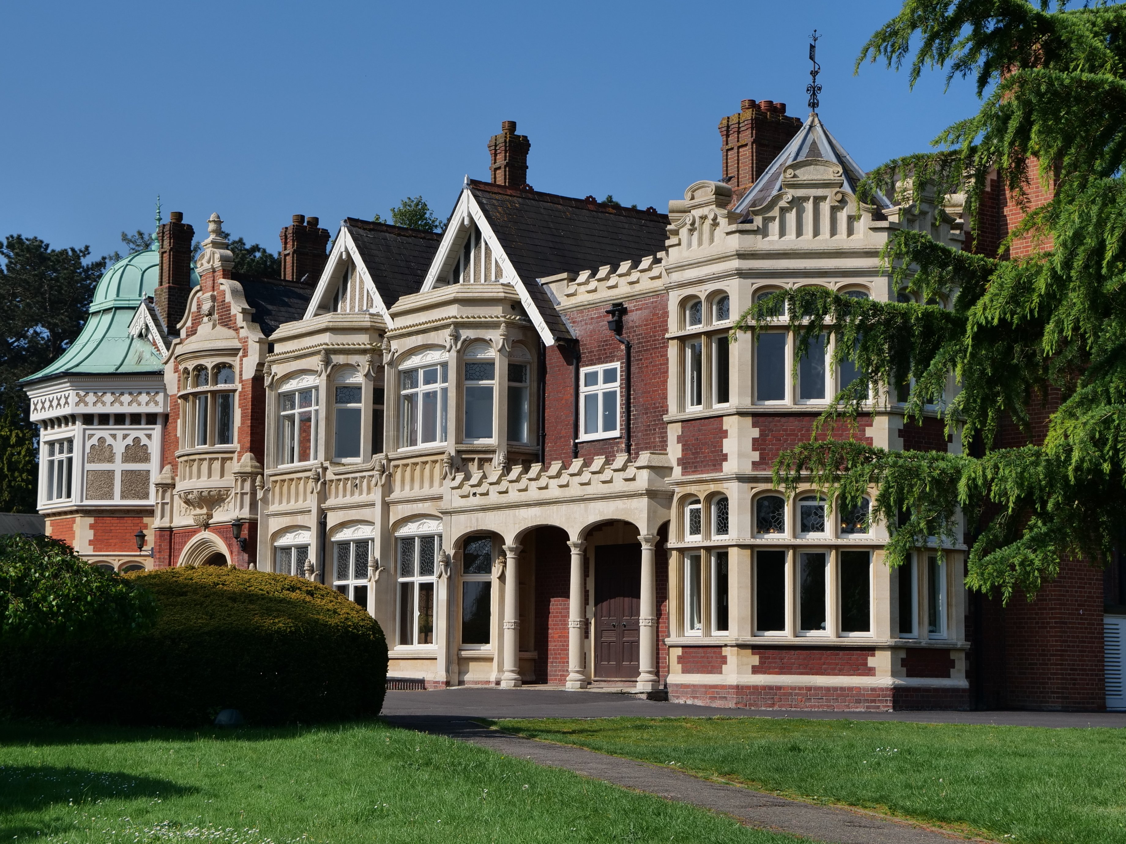 The Mansion at Bletchley Park, courtesy of Bletchley Park Trust